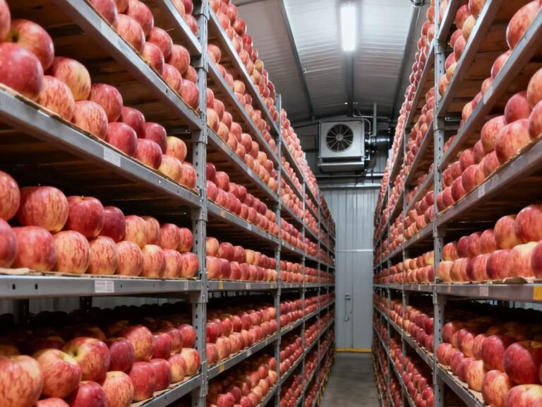 Notes on fruit storage in cold storage