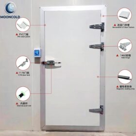 Cold Room Cold Storage Manual Hinged Door with Fire Prevention